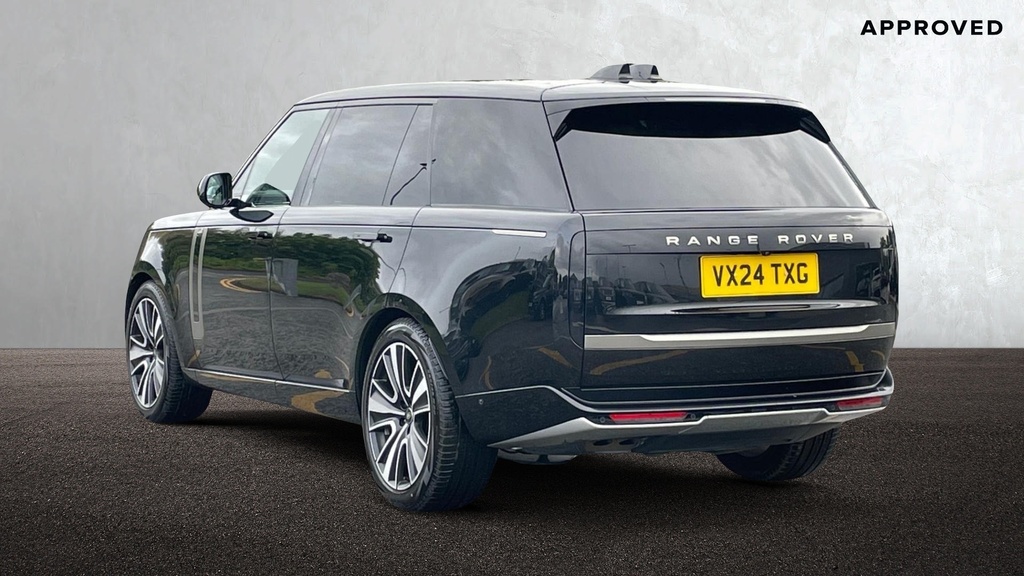 Land Rover Range Rover D350 7 Seats Hse Santorini Black VX24TXG Black #2
