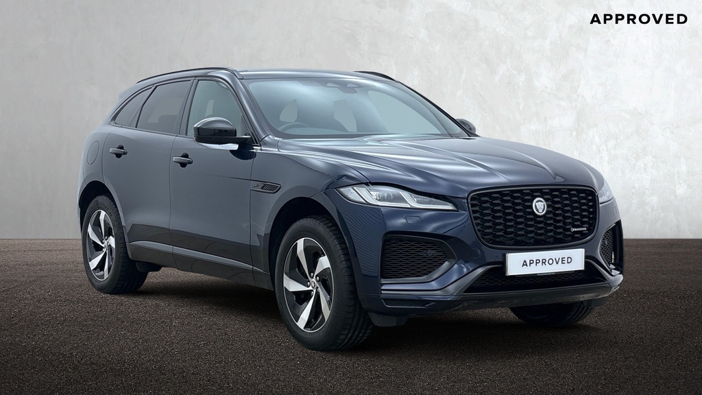 Jaguar F-Pace P400e R-dynamic Hse Black Portofino Blue Blue