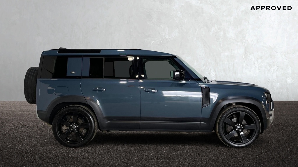 Land Rover Defender 110 D240 S Tasman Blue OW69DWV Blue #5
