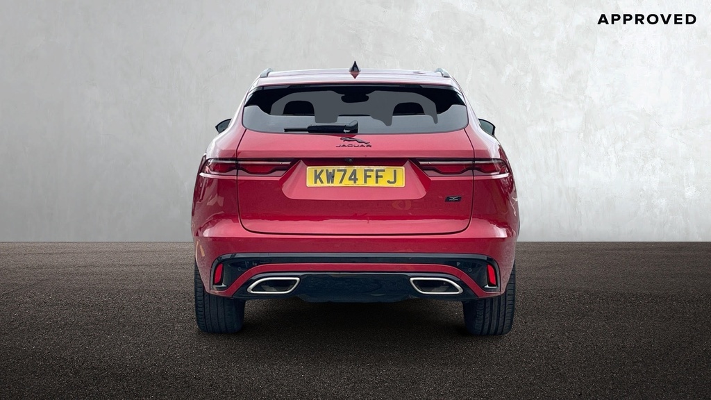 Jaguar F-Pace D300 R-dynamic Hse Black 90Th Anniversary Edition KW74FFJ Red #6