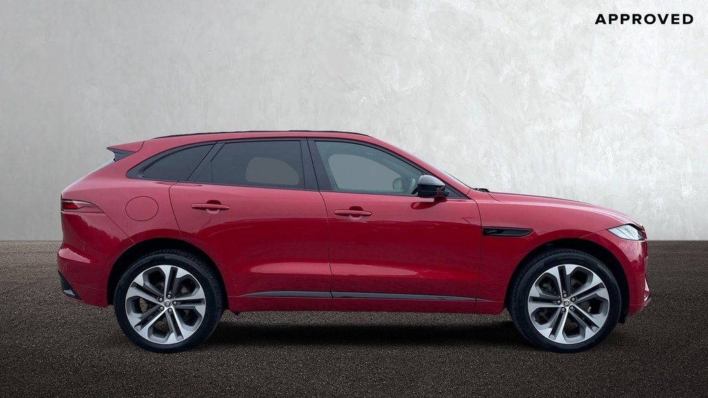 Jaguar F-Pace D300 R-dynamic Hse Black 90Th Anniversary Edition KW74FFJ Red #5