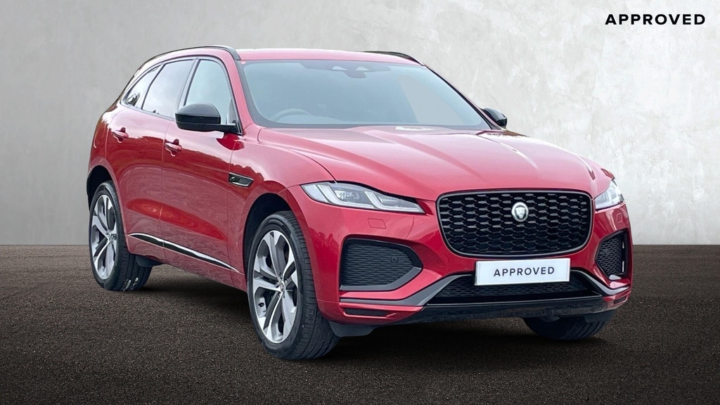 Jaguar F-Pace D300 R-dynamic Hse Black 90Th Anniversary Edition Red
