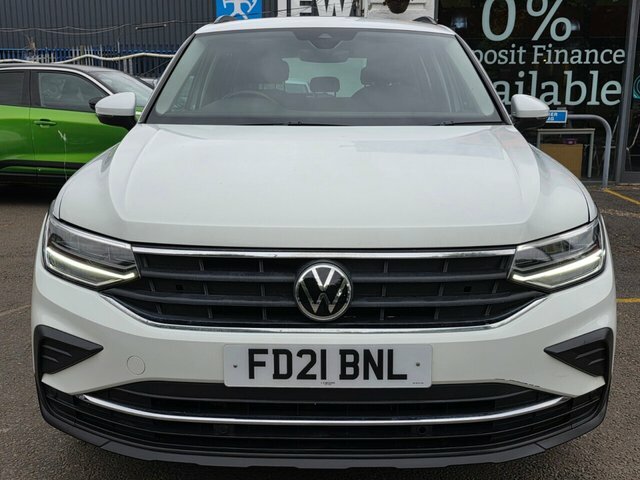 Volkswagen Tiguan Tsi Life Suv FD21BNL White #5