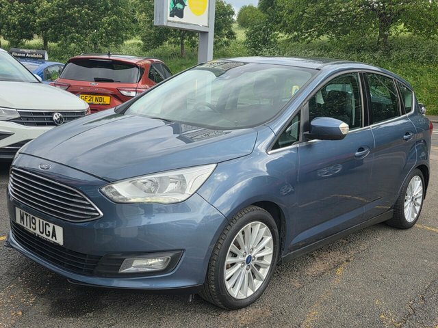 Ford C-Max Ecoboost Gpf Titanium Mpv MT19UGA Blue #6