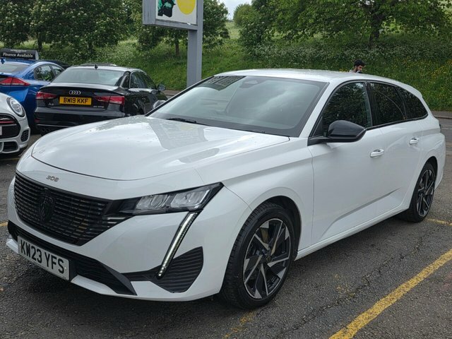Peugeot 308 SW Puretech Allure Premium Estate KW23YFS White #6