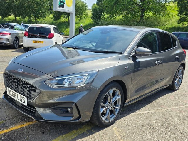 Ford Focus Ecoboost St-line Hatchback DX68UGS Grey #6