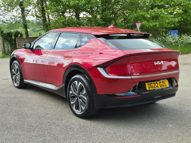 Kia EV6 2022 77.4Kwh Air Hatchback 225 DG22GZL Red #3