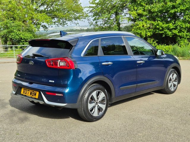 Kia Niro 2017 1.6H Gdi 2 Suv Hybrid Dct Euro 6 BD17WBM Blue #4