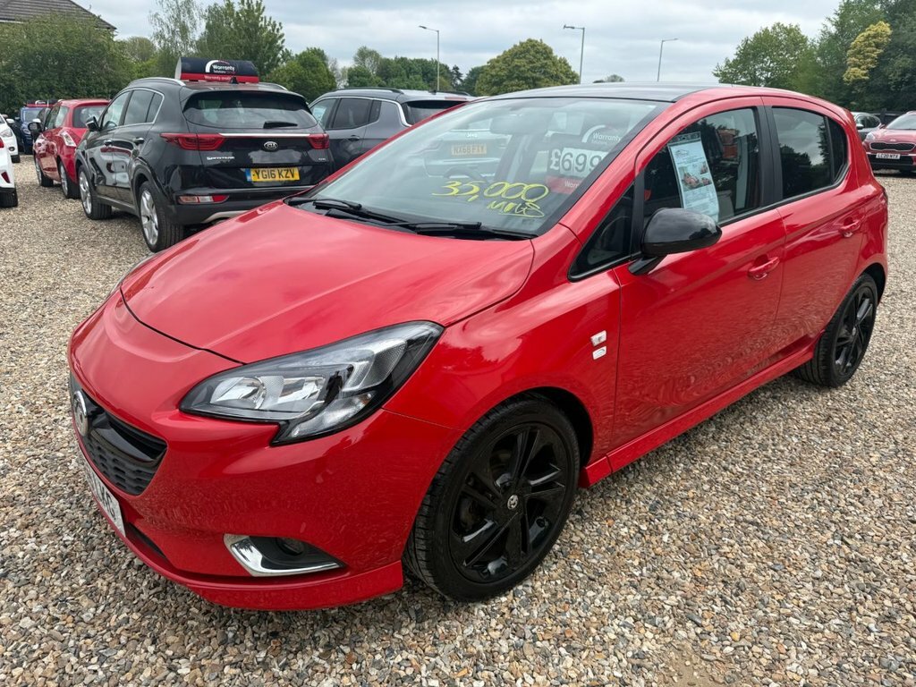 Vauxhall Corsa 1.4L Limited Edition PN16LKG Red #4
