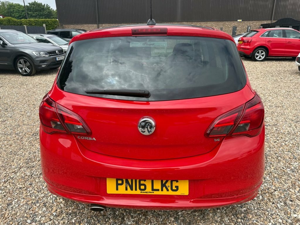 Vauxhall Corsa 1.4L Limited Edition PN16LKG Red #6