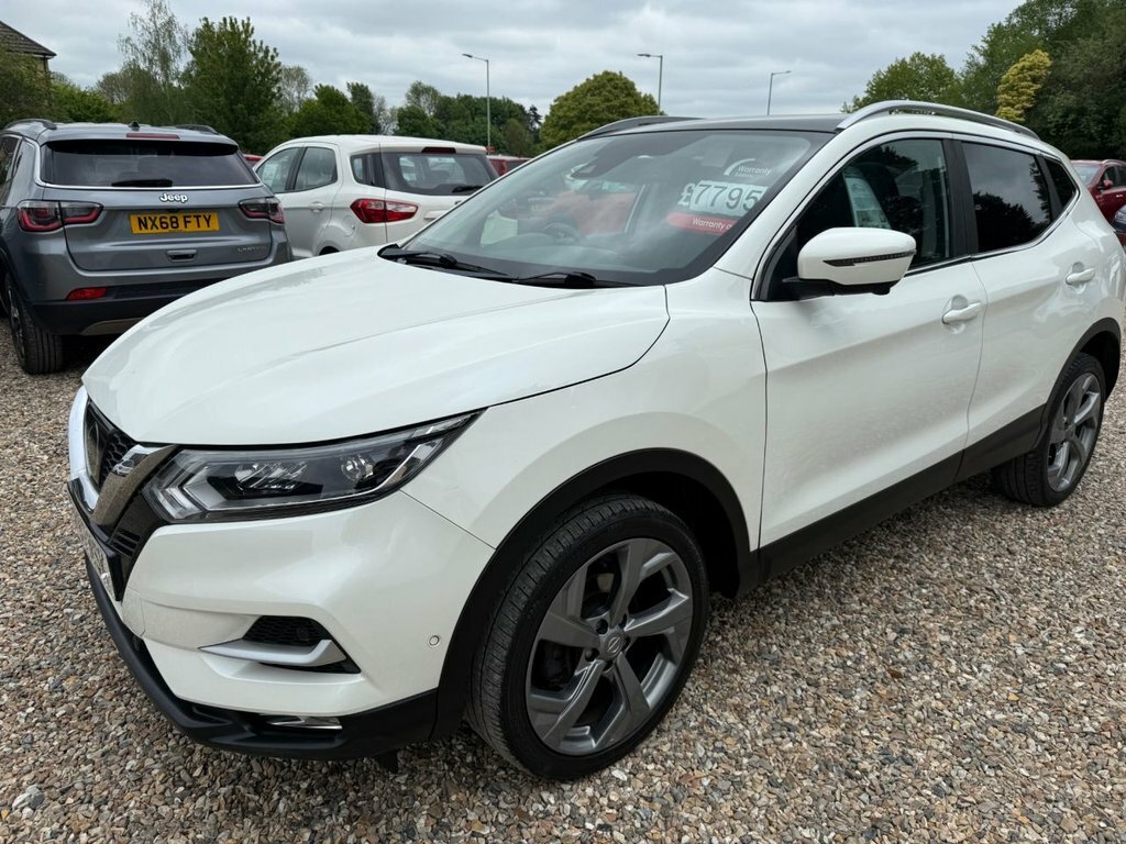 Nissan Qashqai 1.5L Tekna BP67NSK White #4