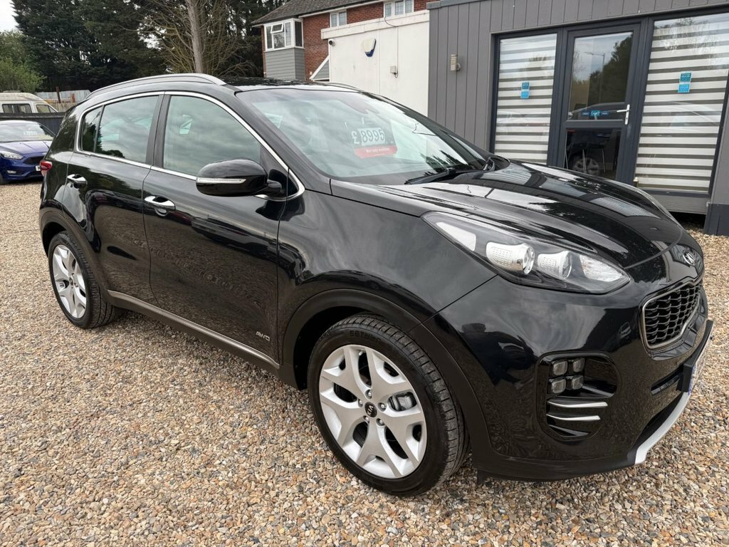 Kia Sportage 2L Gt-line YG16KZV Black #2