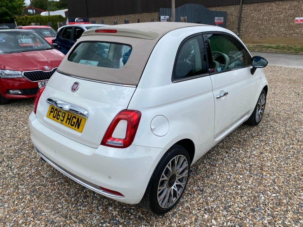 Fiat 500C 1.2L Star PO69HGN White #5