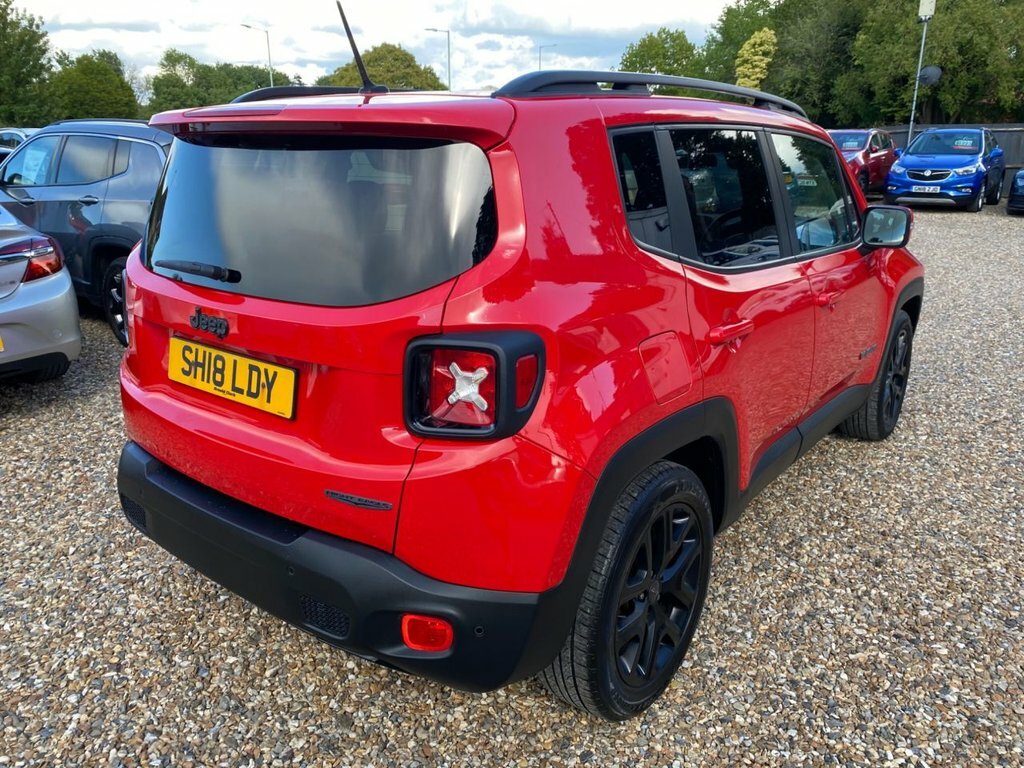 Jeep Renegade 1.6L Night Eagle Ii Red #5