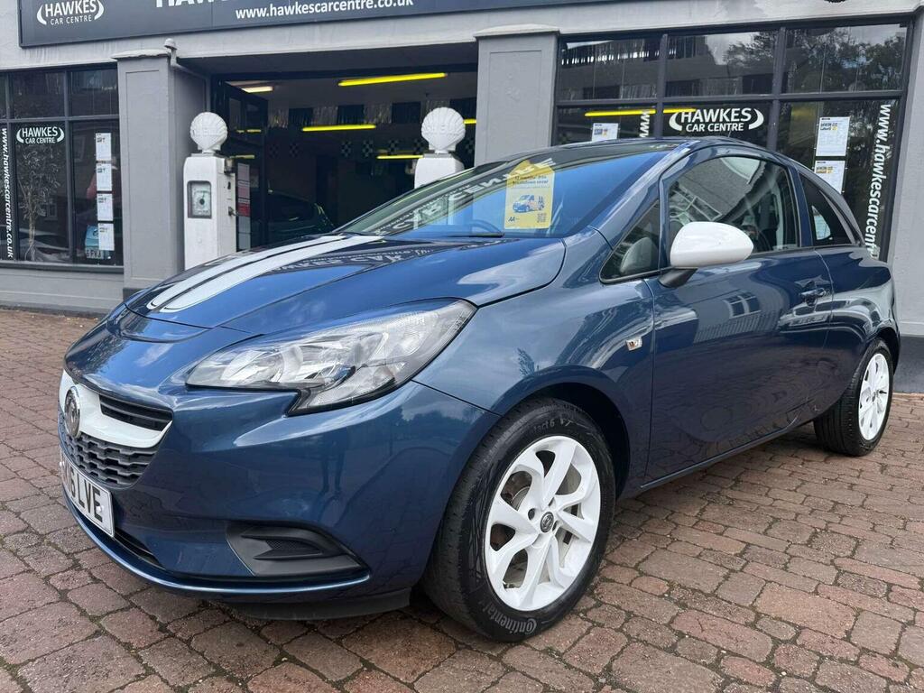 Vauxhall Corsa Hatchback 1.2I Sting Euro 6 201616 SK16LVE Blue #6