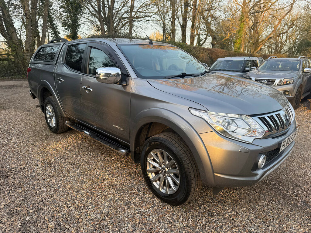 Mitsubishi L200 Double Cab Di-d 178 Warrior 4Wd Pick Up Man FL65FJK Grey #3