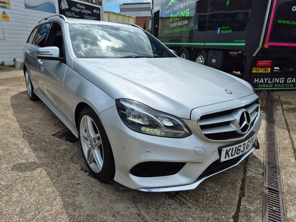 Mercedes-Benz E Class 3.0 E350 V6 Bluetec Amg Sport Estate G- Silver