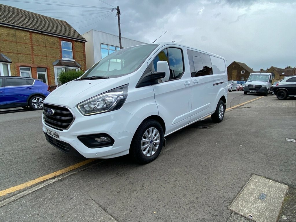 Ford Transit Custom 2L Limited HJ22UBN White #3