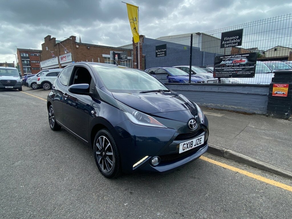 Toyota Aygo 1L X-style GX18JZE Blue