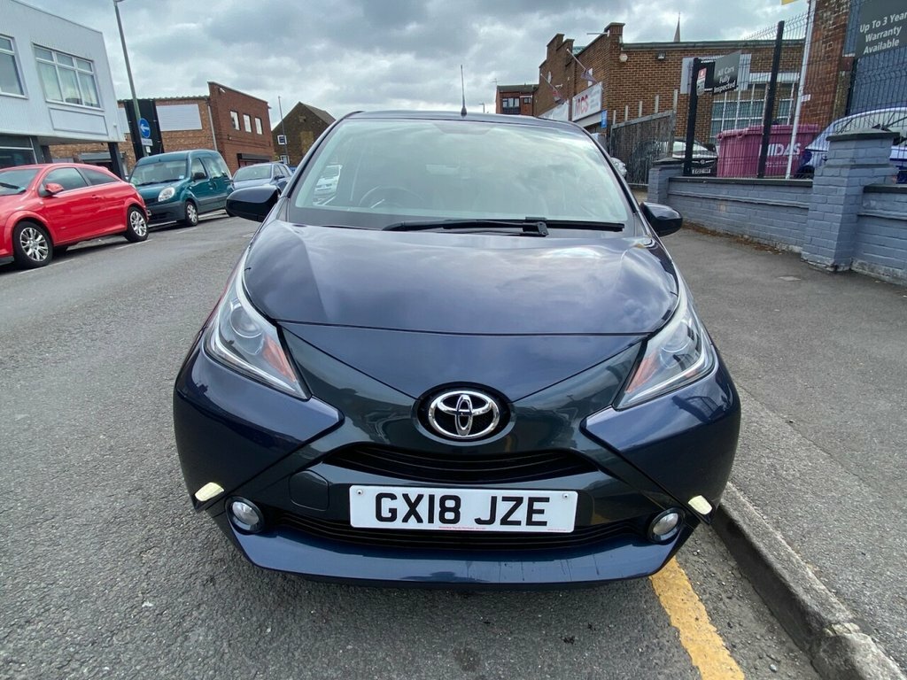 Toyota Aygo 1L X-style GX18JZE Blue #2