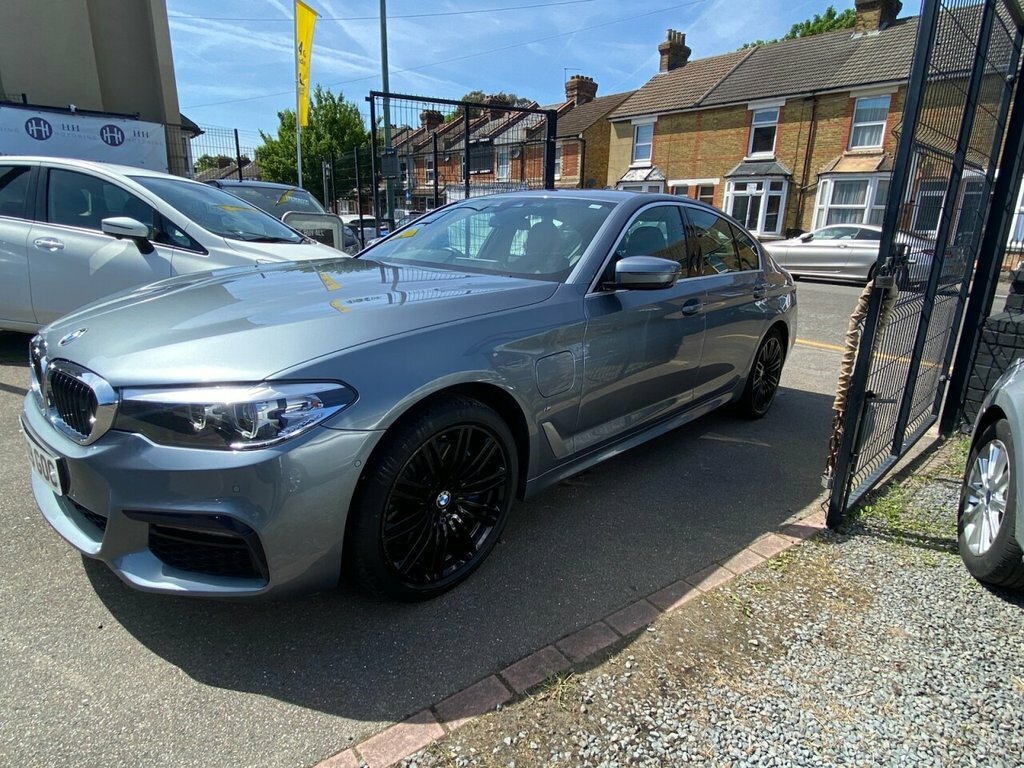 BMW 5 Series 2L M Sport LP69GOC Blue #3