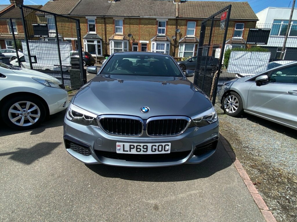 BMW 5 Series 2L M Sport LP69GOC Blue #2
