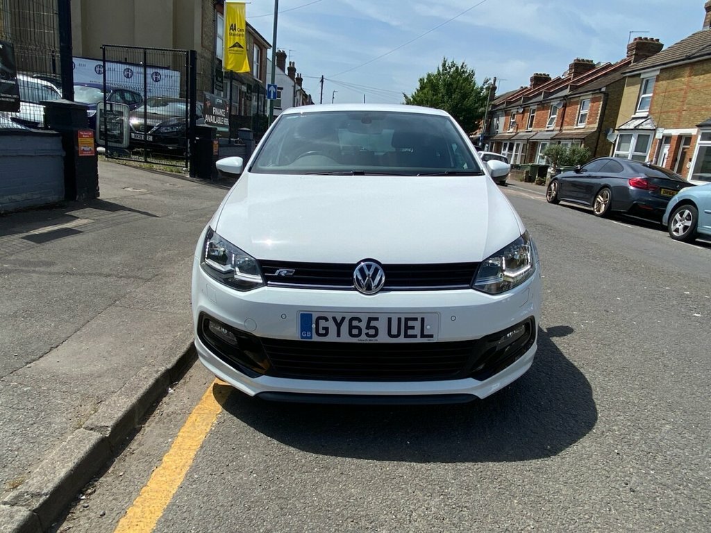 Volkswagen Polo 1L R-line GY65UEL White #2