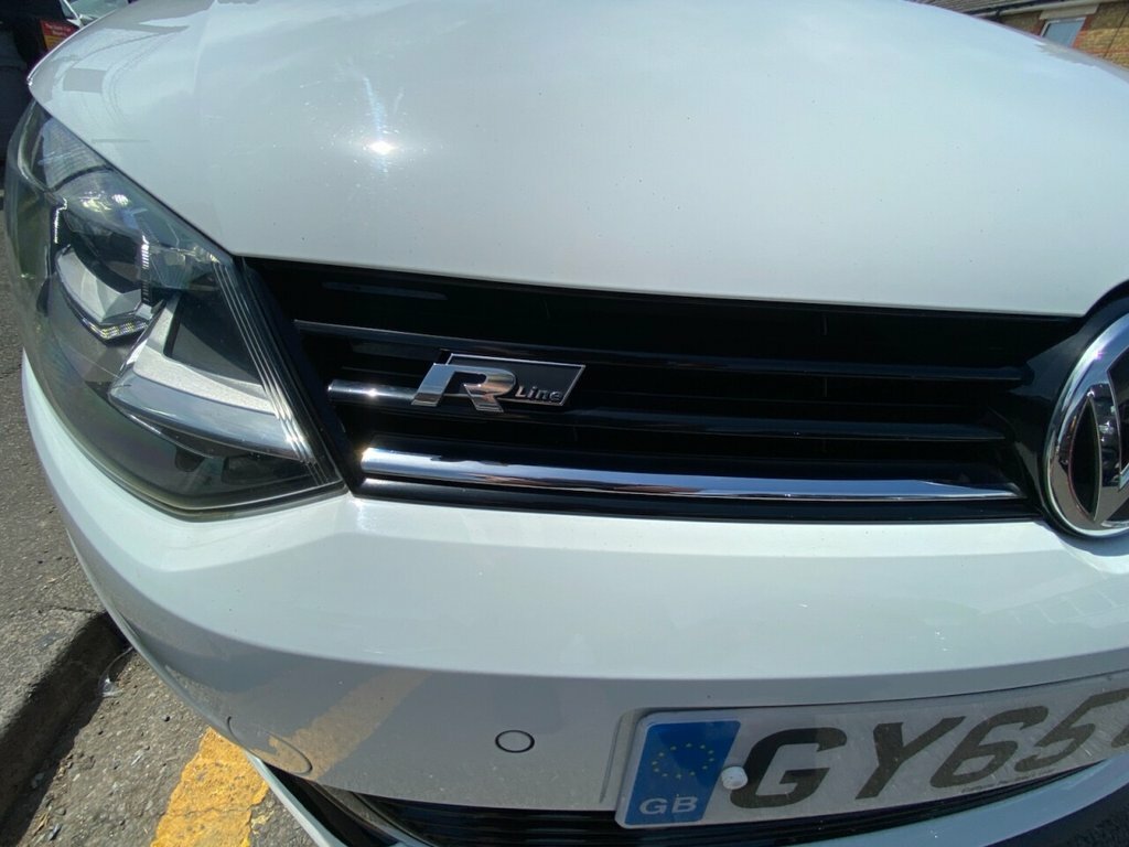 Volkswagen Polo 1L R-line GY65UEL White #3