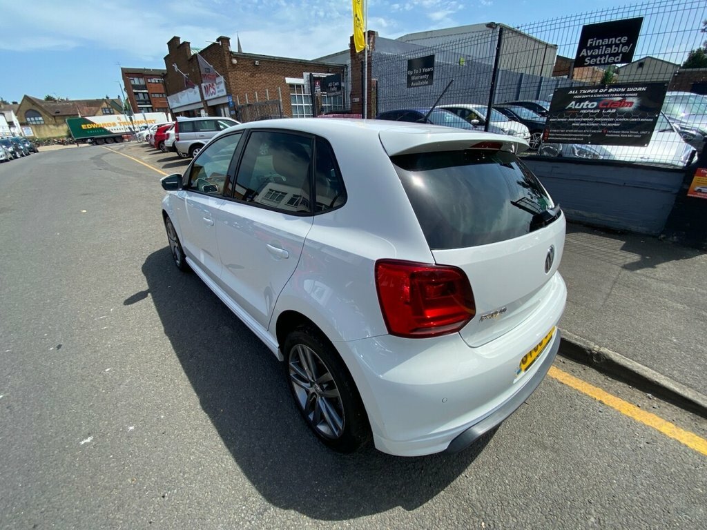 Volkswagen Polo 1L R-line GY65UEL White #6