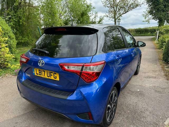 Toyota Yaris Vvt-i Bi-tone Blue #6