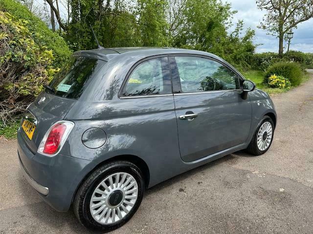 Fiat 500 Lounge Grey #6