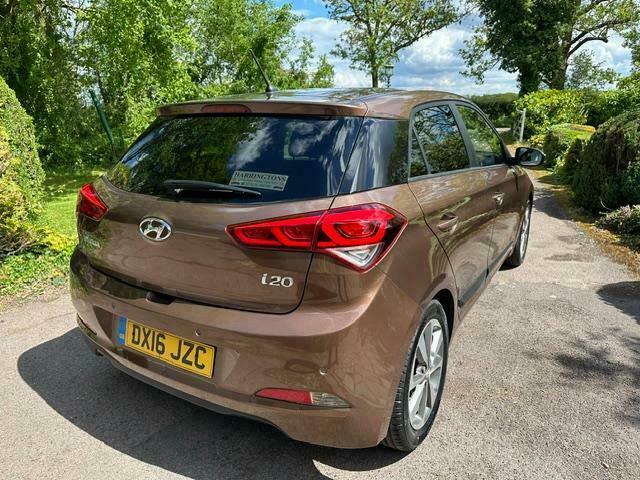 Hyundai I20 Mpi Premium DX16JZC Brown #6