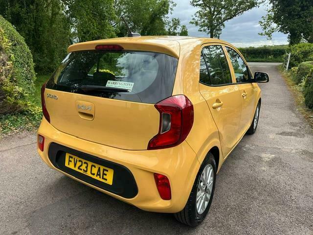 Kia Picanto 2 Automatic FV23CAE Yellow #5