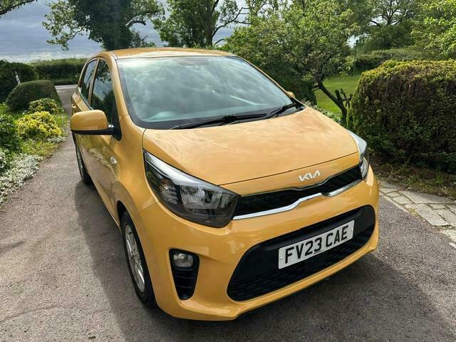 Kia Picanto 2 Automatic FV23CAE Yellow #3