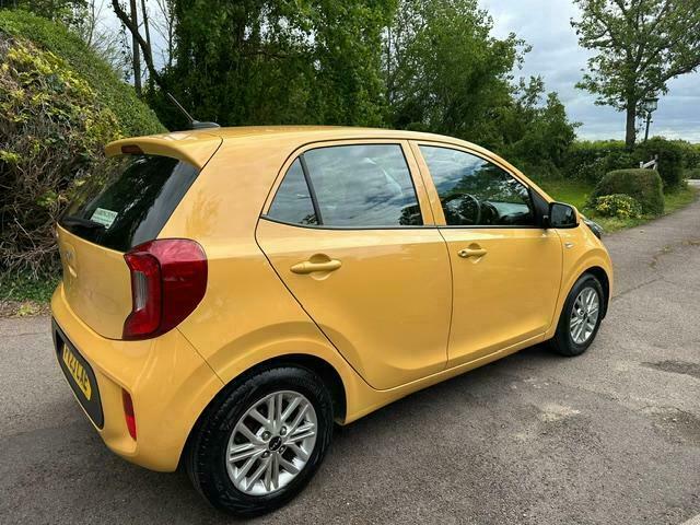 Kia Picanto 2 Automatic FV23CAE Yellow #6