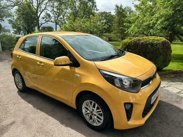 Kia Picanto 2 Automatic FV23CAE Yellow #4