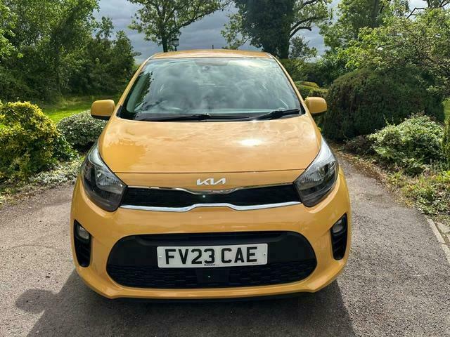 Kia Picanto 2 Automatic FV23CAE Yellow #2