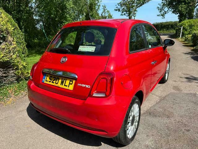 Fiat 500 Lounge Red #5