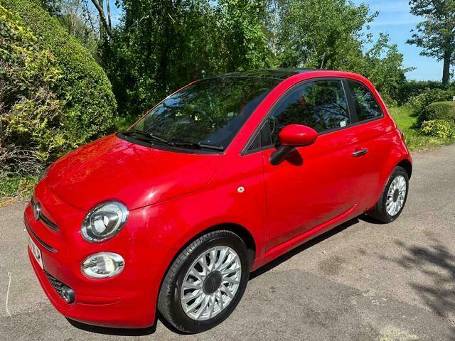 Fiat 500 Lounge Red