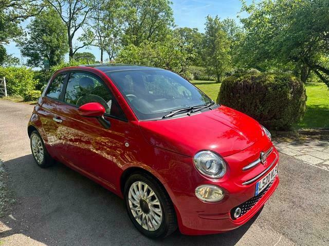 Fiat 500 Lounge Red #4