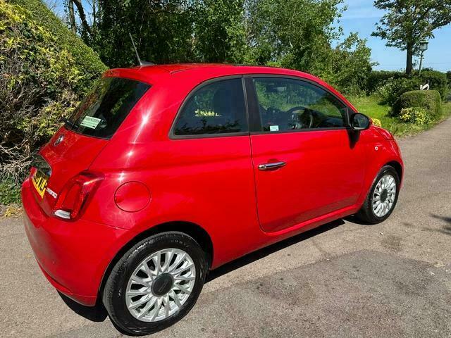 Fiat 500 Lounge Red #6