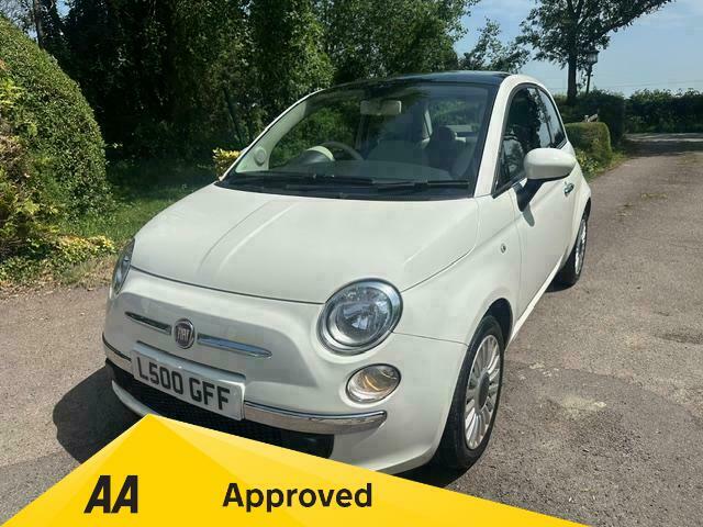 Fiat 500 Lounge White #2