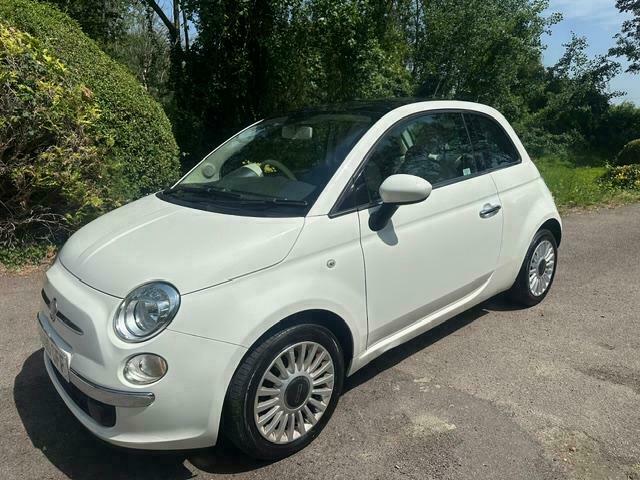 Fiat 500 Lounge White #3