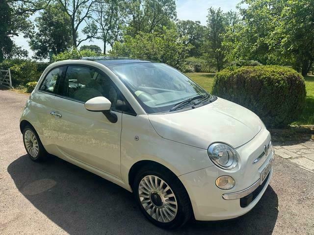 Fiat 500 Lounge White #6