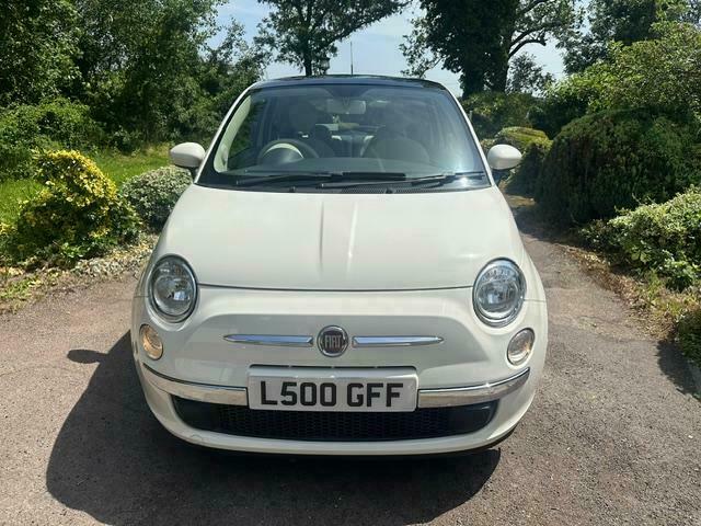 Fiat 500 Lounge White #4