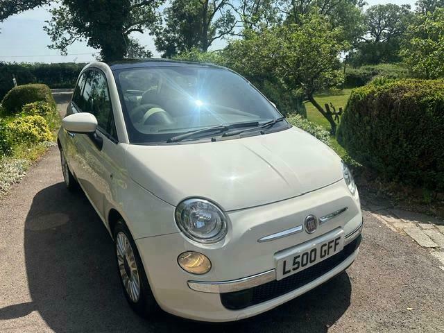 Fiat 500 Lounge White #5