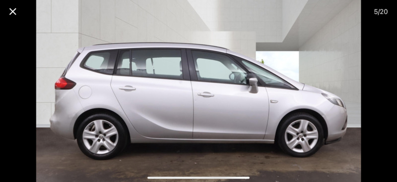 Vauxhall Zafira Exclusiv Cdti Silver #5