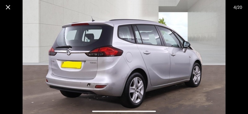Vauxhall Zafira Exclusiv Cdti Silver #4