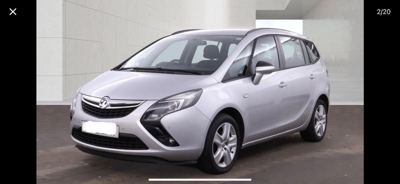 Vauxhall Zafira Exclusiv Cdti Silver