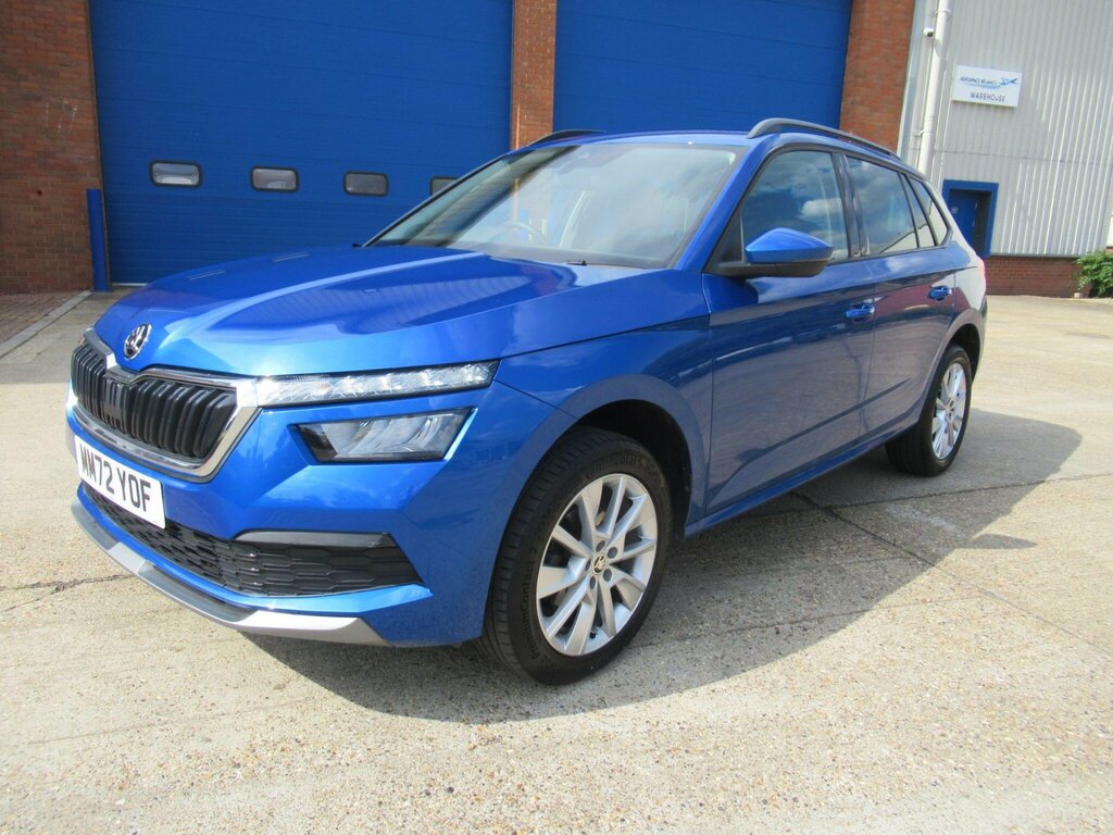 Skoda Kamiq 1.0 Tsi Se Drive Dsg Euro 6 Ss MM72YOF Blue #5